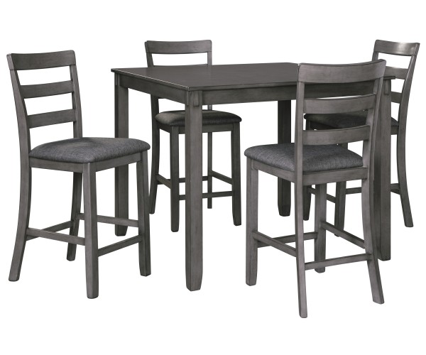 Birdson Counter Height Dining Table and Bar Stools (Set of 5)