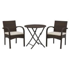 Anchor Lane Outdoor Chairs with Table Set (Set of 3)