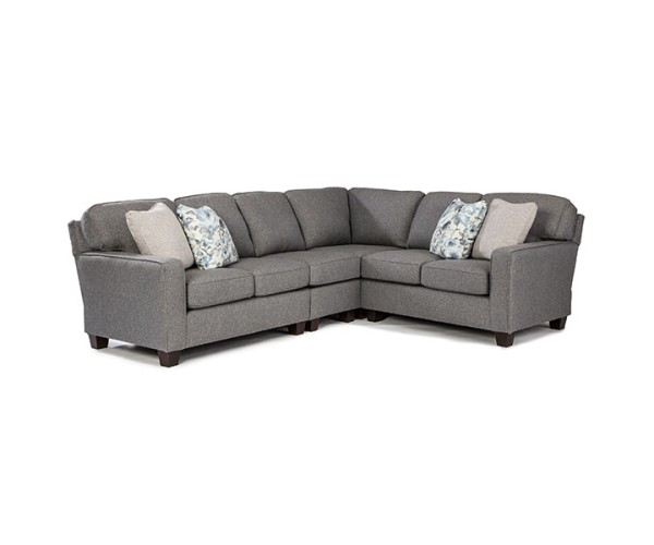 Annabel Sectional - Pewter